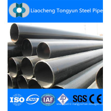 TONGYUN STEEL PIPE API 5L ASTM A53 A106 SEAMLESS STEEL PIPE WITH BLACK COATING BEVELLED ENDS AND CAPS